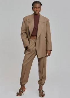The Frankie Shop Kobus Blazer - Hazelnut
