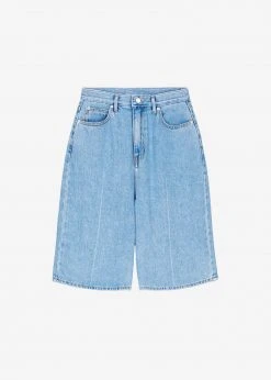 Lake Side Kyra Denim Short - Worn Wash CLOTHING