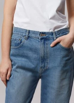 Blossom Laon Ripped Jeans - Worn Wash CLOTHING