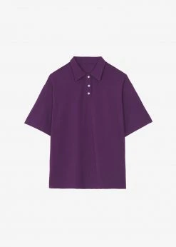 Cafe Noir CLOTHING Laso Polo - Violet