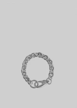 Laura Lombardi Cable Chain Bracelet - Silver ACCESSORIES