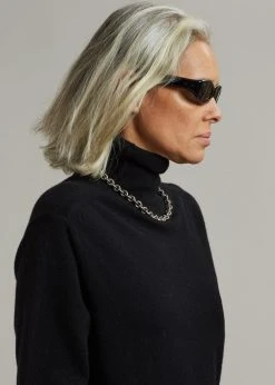 Laura Lombardi Cable Chain Necklace - Silver ACCESSORIES