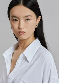 Laura Lombardi Greca Earrings - Gold ACCESSORIES