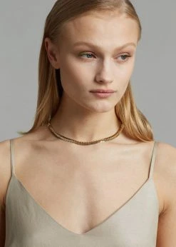 Laura Lombardi Piatta Necklace - Gold