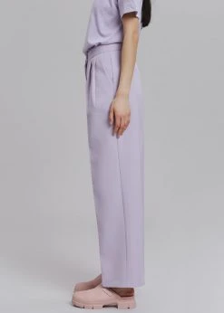 The Frankie Shop Laura Suit Pants - Lilac