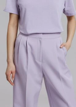 The Frankie Shop Laura Suit Pants - Lilac