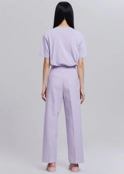 The Frankie Shop Laura Suit Pants - Lilac