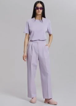 The Frankie Shop Laura Suit Pants - Lilac