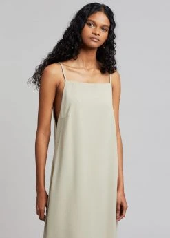 The Frankie Shop Lei Slip Dress - Beige