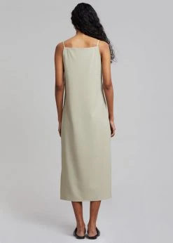 The Frankie Shop Lei Slip Dress - Beige