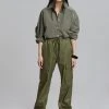 The Frankie Shop Leto Joggers - Olive