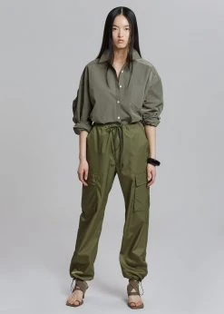 The Frankie Shop Leto Joggers - Olive