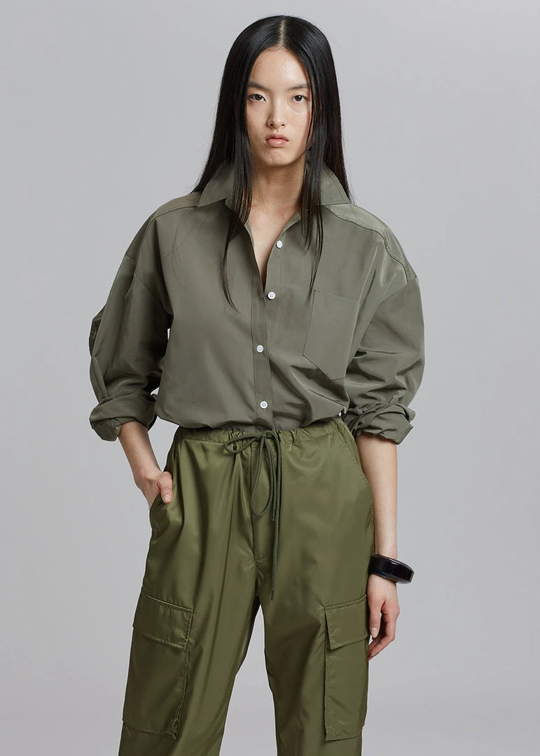 The Frankie Shop Leto Joggers - Olive