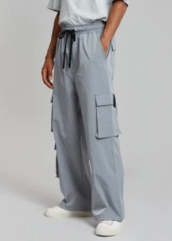 The Frankie Shop Ley Cargo Pants - Grey CLOTHING