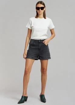 Blossom CLOTHING Liam Recycled Denim Pants - Faded Black Wash