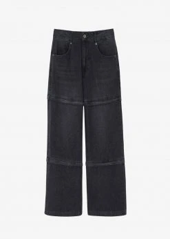 Blossom CLOTHING Liam Recycled Denim Pants - Faded Black Wash