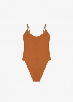 Lido Trentasei Swimsuit - Terracotta