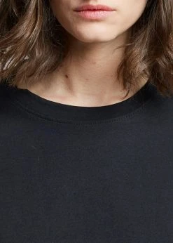 The Frankie Shop Lilou Simple Tee - Black