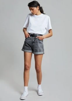 The Frankie Shop Lilou Simple Tee - Optic White