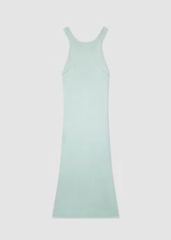 Loulou Studio Sula Silk Dress - Aqua Vacation Edit