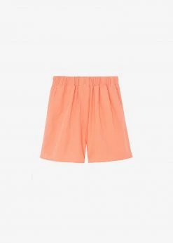 The Frankie Shop CLOTHING Lui Organic Cotton Boxer Short - Coral