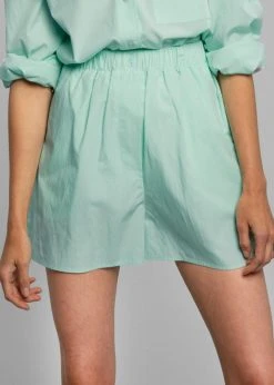 The Frankie Shop CLOTHING Lui Organic Cotton Boxer Short - Menthe