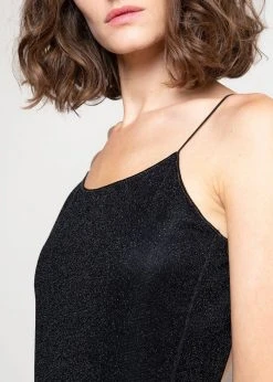 Oseree Oséree Lumière Lurex One Piece Swimsuit - Black Swimwear