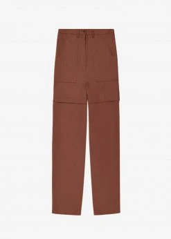 Beside You Mada Belted Pants - Tawney