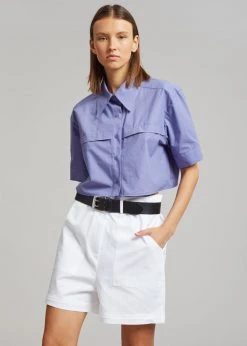 Beside You Mada Belted Pants - White CLOTHING