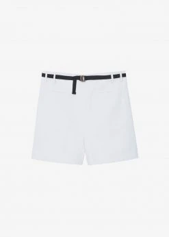The Frankie Shop CLOTHING Mae Denim Shorts - White