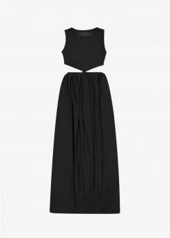 The Plan Mara Cut Out Maxi Dress - Black
