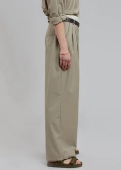 Beside You Mariza Wide Pants - Beige