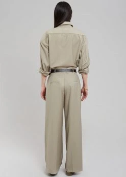 Beside You Mariza Wide Pants - Beige