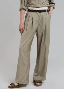 Beside You Mariza Wide Pants - Beige