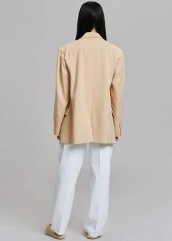 The Frankie Shop Marquesa Blazer - Apricot