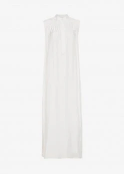 MATIN Sleeveless Button-up Dress - Off White CLOTHING