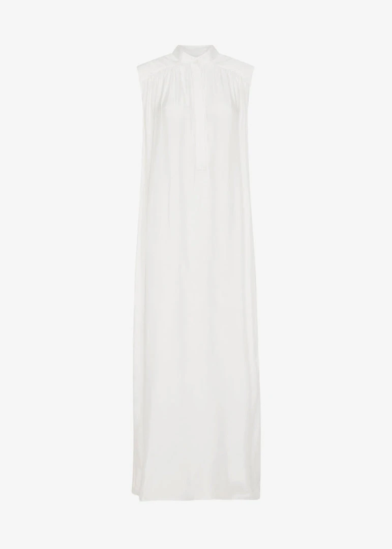 MATIN Sleeveless Button-up Dress - Off White CLOTHING