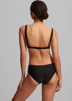 Matteau Boy Leg Bikini Brief - Black CLOTHING