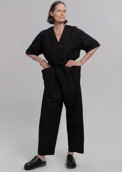 Love My Santa Maxim Jumpsuit - Black CLOTHING