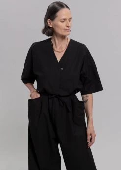 Love My Santa Maxim Jumpsuit - Black CLOTHING