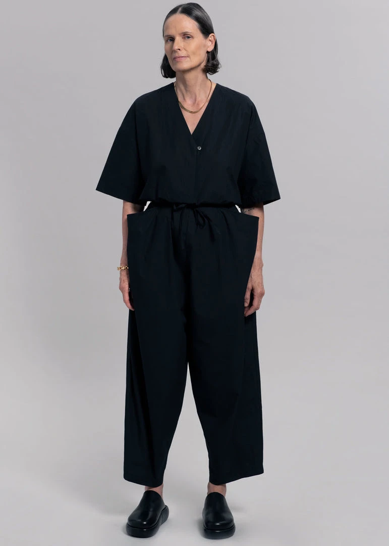 Love My Santa Maxim Jumpsuit - Black CLOTHING