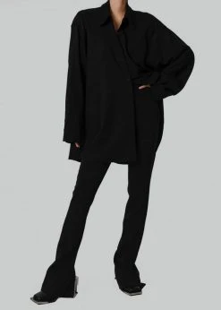 Paper Moon Mayim Oversized Shirt - Black