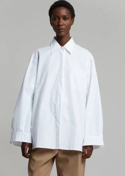 Paper Moon Mayim Oversized Shirt - White CLOTHING