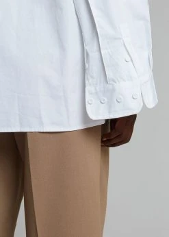 Paper Moon Mayim Oversized Shirt - White CLOTHING