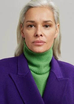 Concert Mila Belted Jacket - Berry