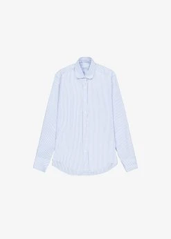 The Frankie Shop Mina Shirt - Blue Stripe