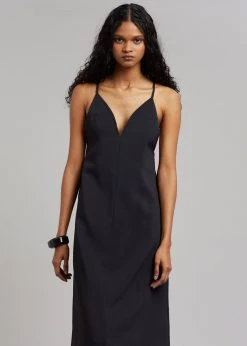 J Shop CLOTHING Miwa Midi Dress - Black