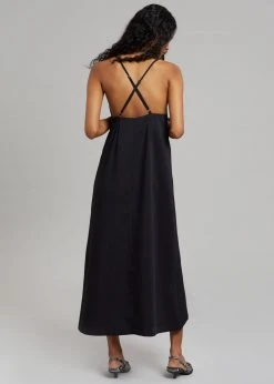 J Shop CLOTHING Miwa Midi Dress - Black