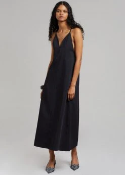 J Shop CLOTHING Miwa Midi Dress - Black