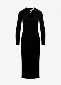 Musier Paris Elvire Dress - Black CLOTHING